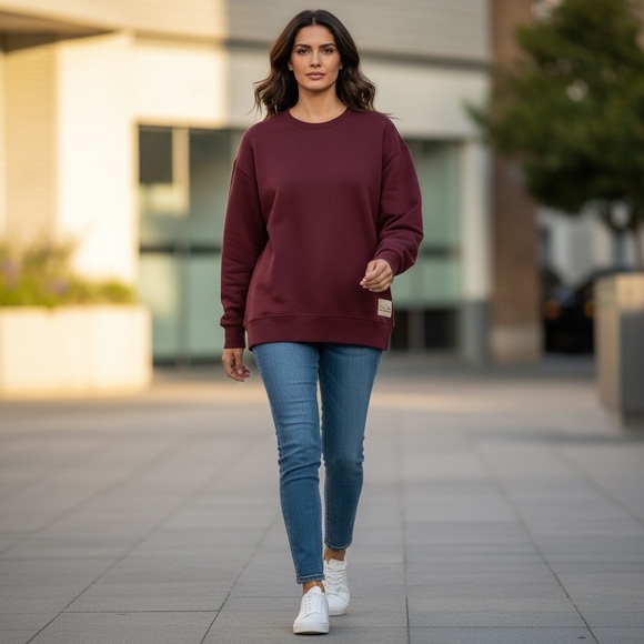 WeWoreWhat Sweaters - Weworewhat Wellness Club Oversized Crewneck Size Large